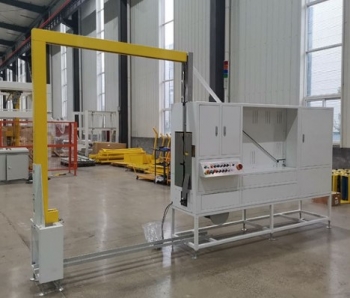 Máy đóng đai pallet